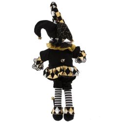 GAEM Игрушка набивная "Клоун" (муз, движ), L15 W13 H45 см (полка 30 см.)