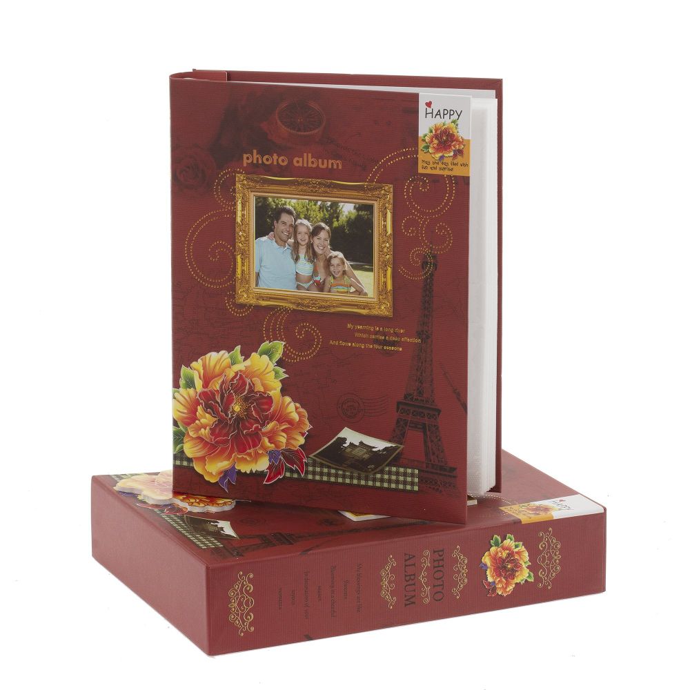 GAEM Фотоальбом для 200 фото 10*15, L21 W5,5 H26 см, 2в.