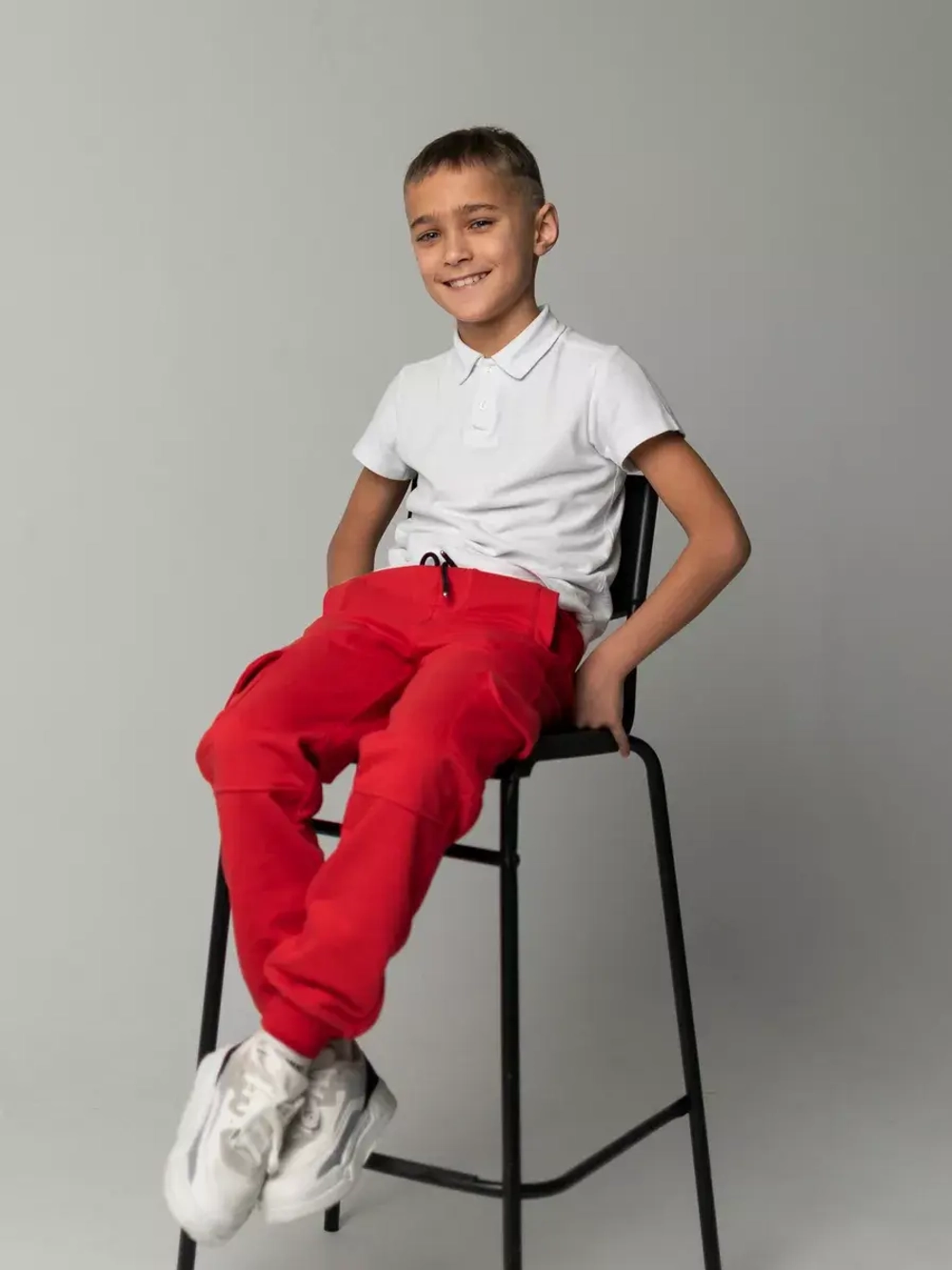 Брюки карго спортивные джоггеры с карманами