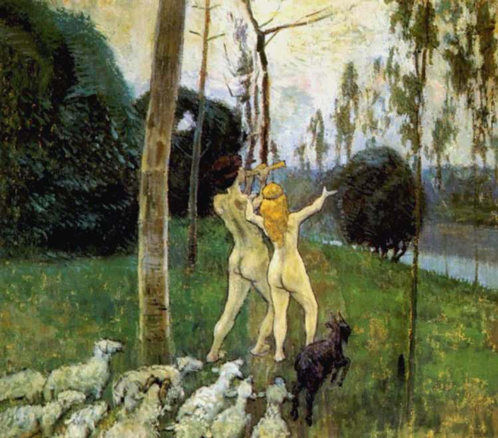 Борисов-Мусатов Виктор Элпидифорович (1870-1905) - эротическое искусство русского художника