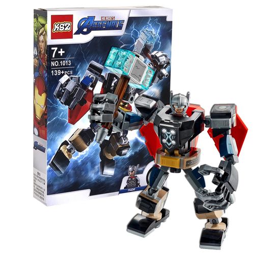 Конструктор "Супер Герои Тор: робот" , 139 дет.