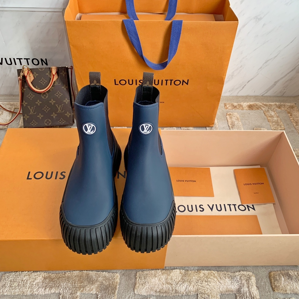 Louis Vuitton Ruby Flat Ankle Boots