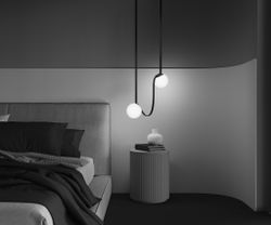 Трековый светодиодный светильник Maytoni Parity Luna TR125B-10W3K-B