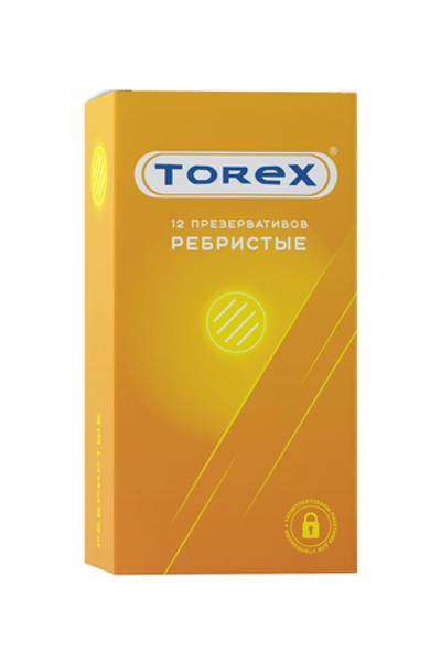 Презервативы ребристые Torex №12