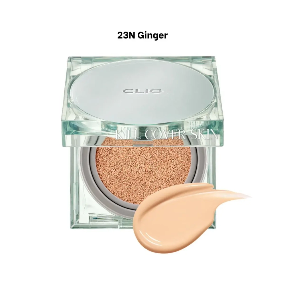 CLIO KILL COVER SKIN FIXER CUSHION (Spf 50+) - Стойкий тональный кушон с матовым финишем
