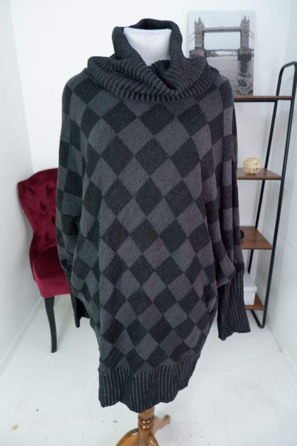 Свитер удлиненный BODY FLIRT уютный 52 размер