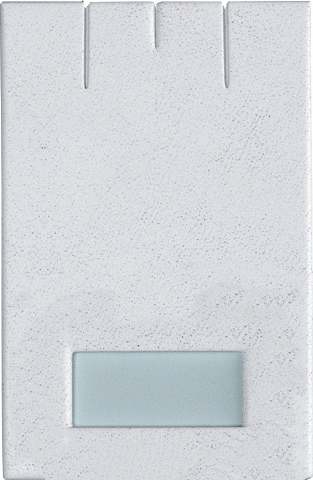 Вкладыш 05/наклонный/для серег/2 прорези посередине/окошко для бирки/прорезь для нитки