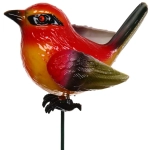 Фигура на спице «Птичка» 10*40см для отпугивания птиц