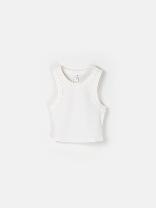 Топ халтер укороченный 