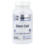 Life Extension, Gero Protect®, стволовые клетки, 60 вегетарианских капсул
