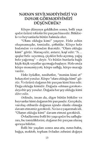 Ruh sağlamlığımız üçün