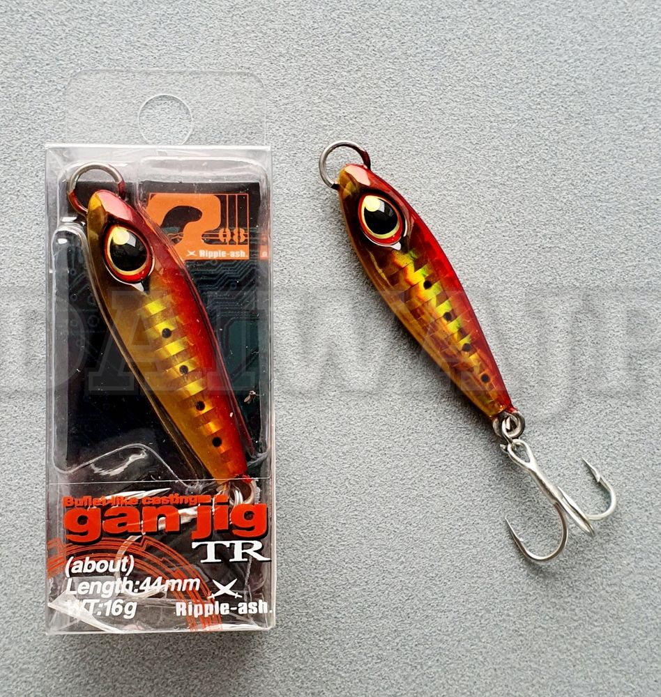 Пилькер TSURUGIYA GAN JIG 16g Red Gold