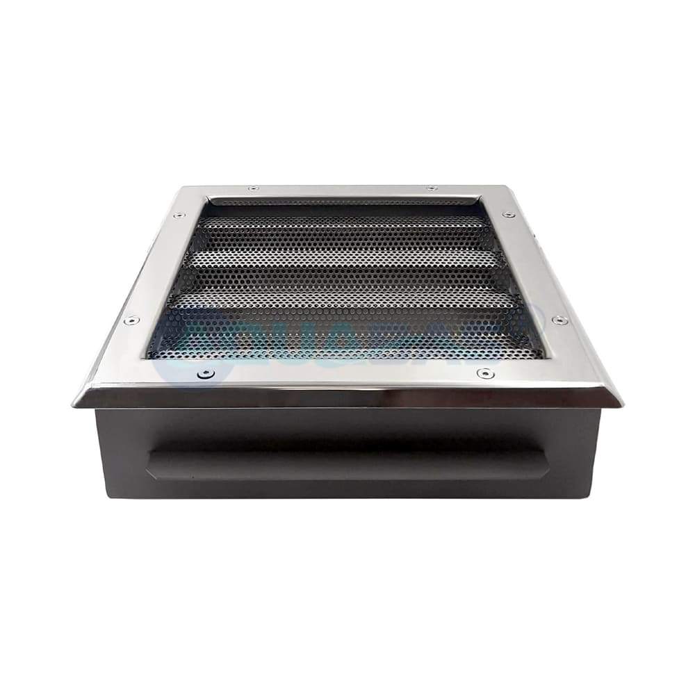 ВЗ.960.2 Водозабор с сетчатой крышкой 400х400х130мм 2х2,5"внутр.(пленка), 60м3/ч