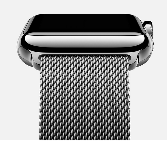 Часы смарт Apple Watch 38мм (миланский сетчатый стальной с магнитной застежкой)