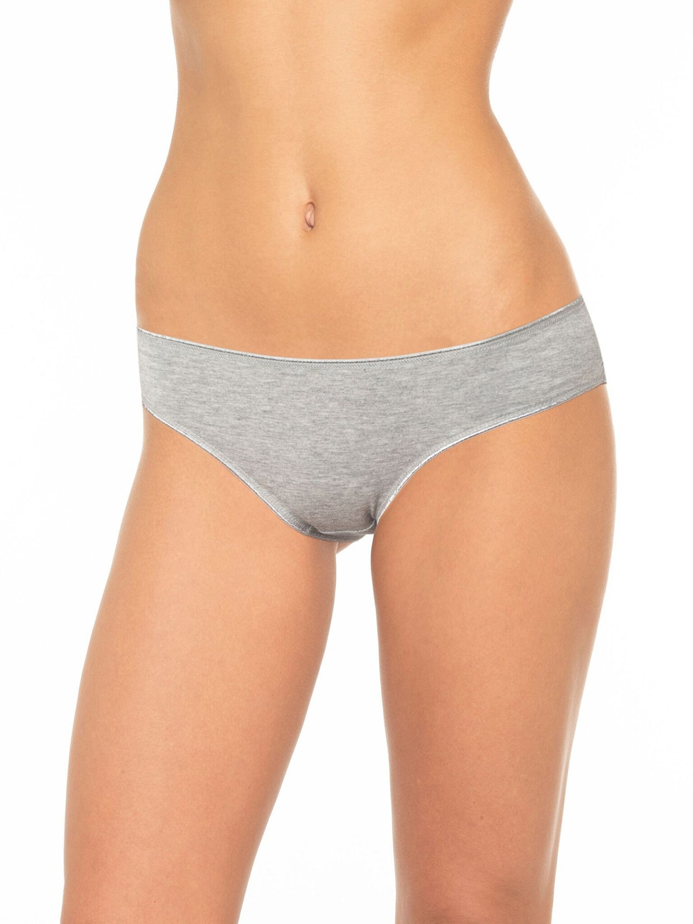 Классические трусики-слипы из хлопка (Размер: L) (Цвет: темно-синий)