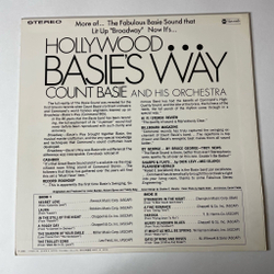 Винтажная виниловая пластинка LP Count Basie And His Orchestra Hollywood (Japan 1978) (No Obi)