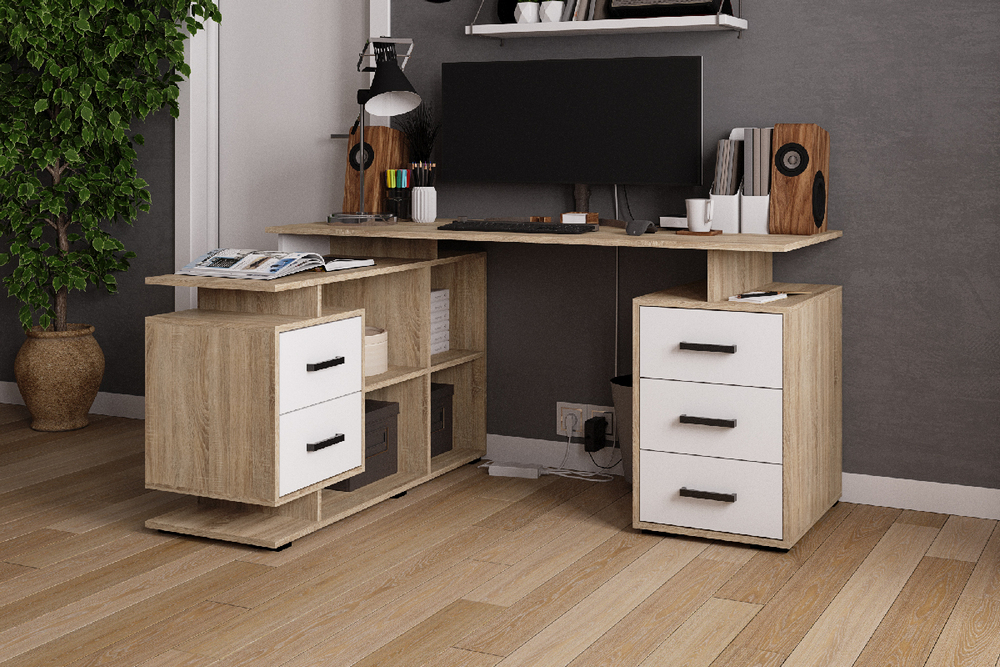 Микон Стол письменный угловой СКМУ-3