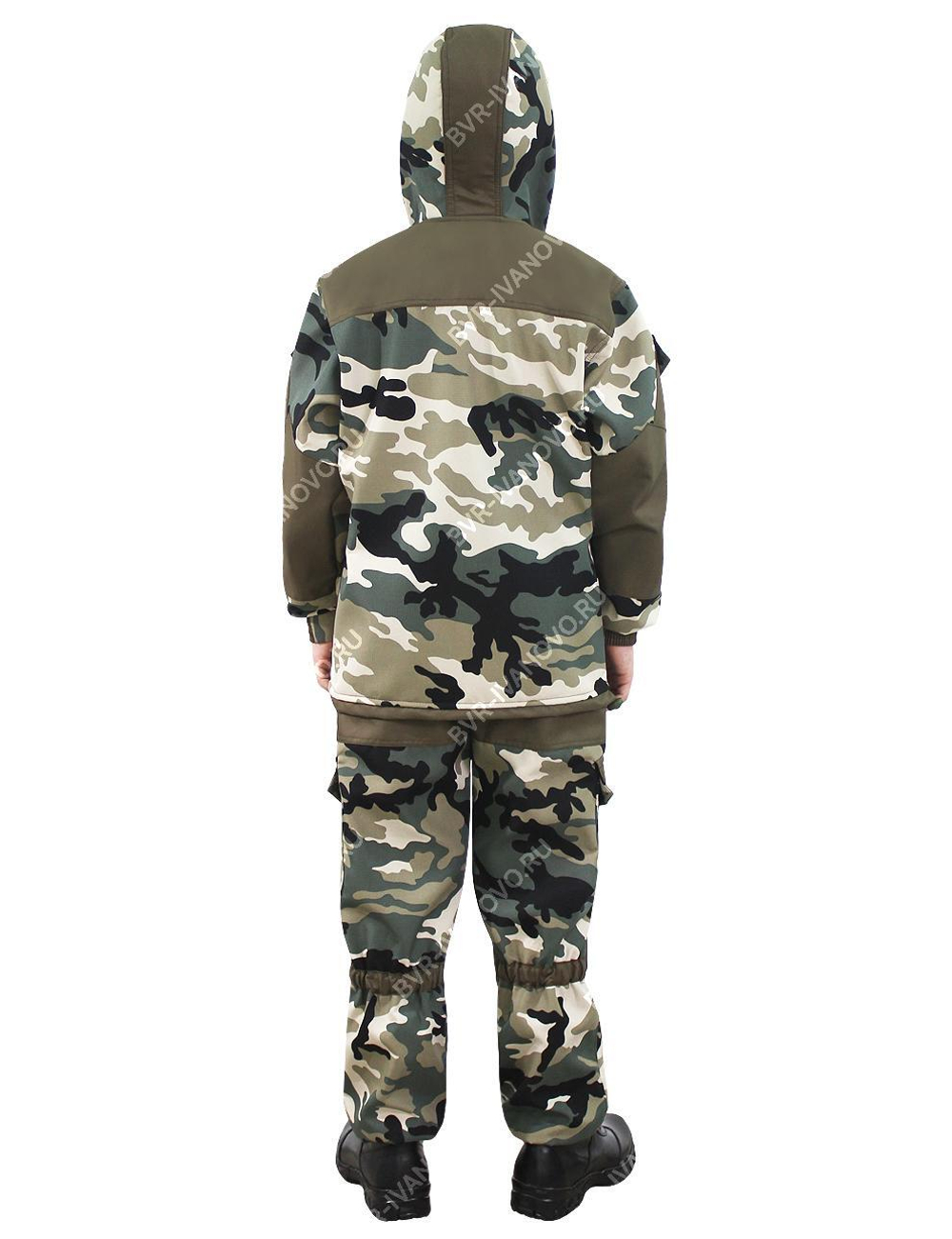 Костюм детский ГОРКА-Demi (Polarfleece рип-стоп, Зелёный КМФ)