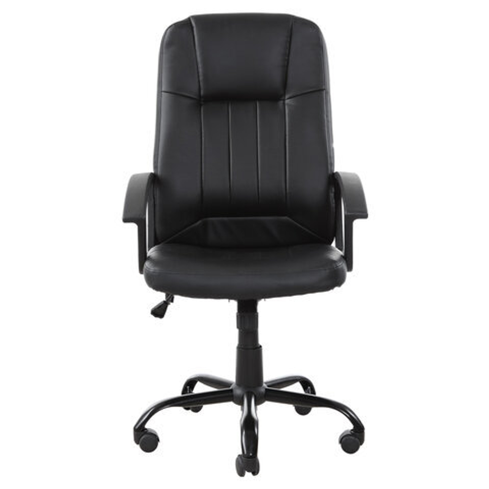 Кресло офисное BRABIX "Device MS-002", 4 массажных модуля, экокожа, черное, 532520