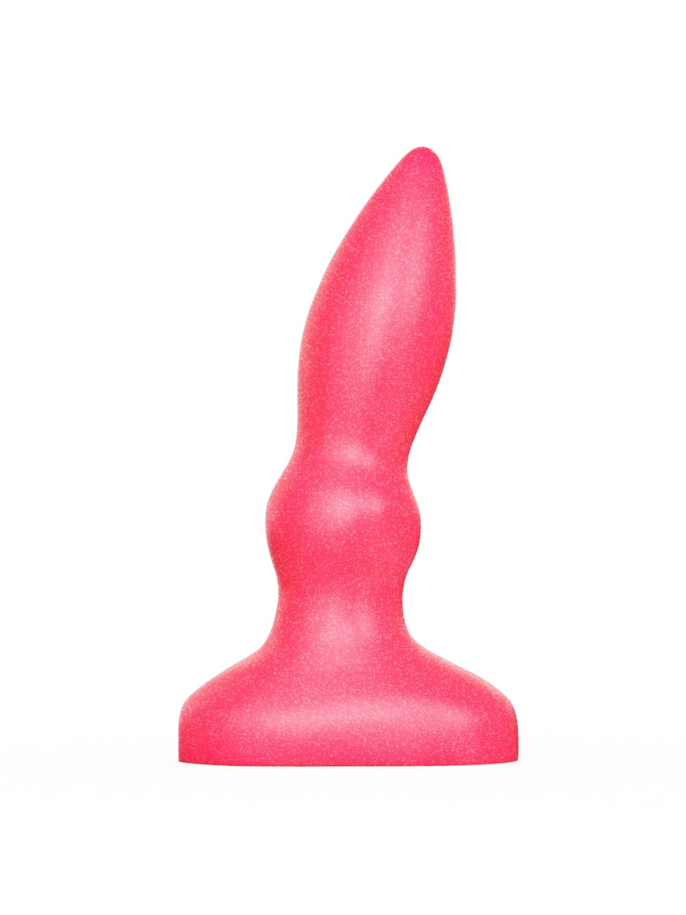 Анальная пробка LOVETOY розовая гелевая, 10 см