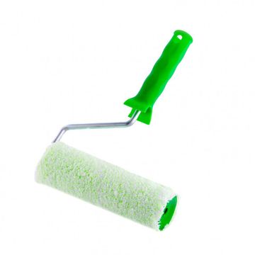 Валик  "Работы с древесиной", 180 мм, ворс 12 мм, D - 48 мм, D ручки - 8 мм, микроволокно Сибртех 80182