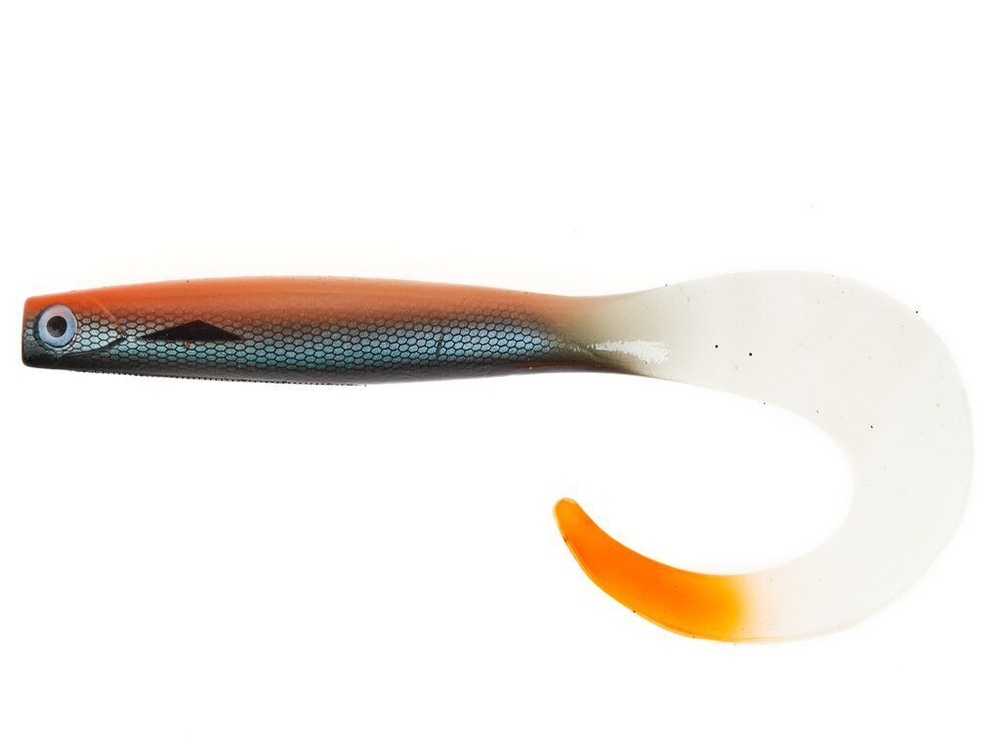 Виброхвост LJ 3D Series Kubira Fire Tail 7" (17,5 см), цвет PG40, 1 шт.