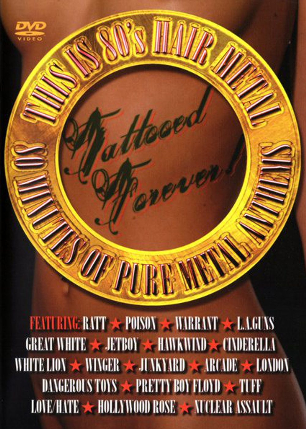 Сборник / Tattooed Forever: This Is '80s Hair Metal - 80 Minutes Of Pure Metal Anthems (RU)(DVD)