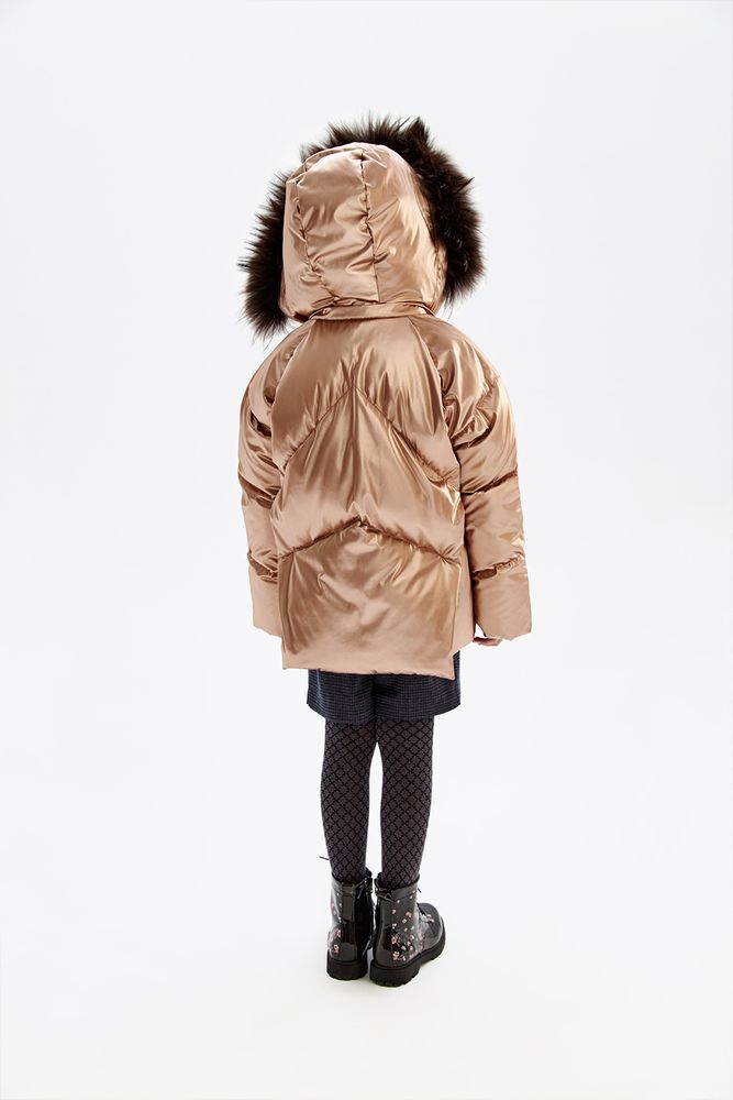 Зимняя куртка с натуральным мехом PULKA