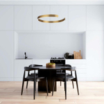 6535/43L LEDIO LN26 266 латунь Светильник подвесной LED 43W  3000/4000/6000К 220V INDIE