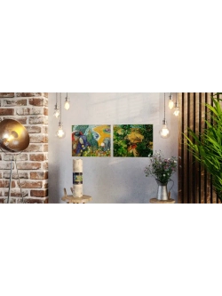 Картины-наклейки на стену для декора интерьерные №10