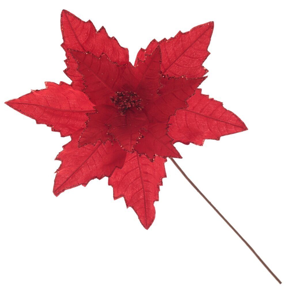 GAEM Цветок искусственный "Пуансеттия", L53 W53 H67 см