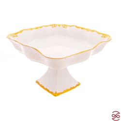 Салатник квадратный на ножке Queen's Crown Prestige 19 см