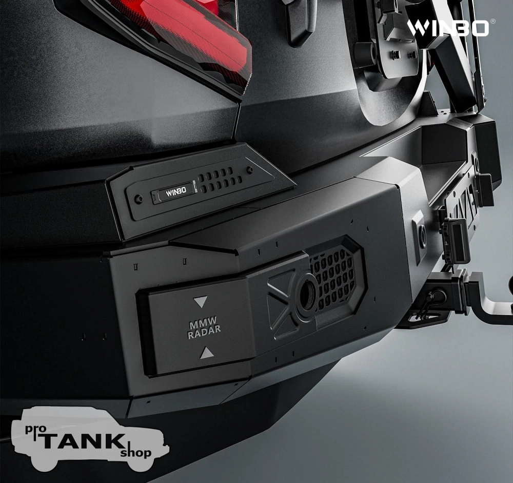 Бампер задний силовой + фаркоп WINBO для TANK 400