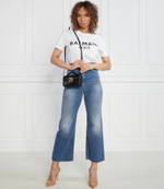 Футболка PRINTED Balmain - белый(BF1EF005 BB02)