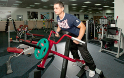 Impulse SL7019 т-образная тяга с упором в грудь, профессиональный тренажер