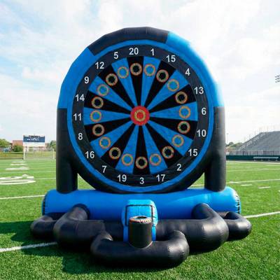 Надувной дартс «Высшая лига» на подкачке, диаметр 4 м, размер 4×3×4,5 м