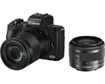 Беззеркальная камера Canon EOS M50 Mark II Kit EF-M 15-45mm IS STM и EF-M 55-200mm f/4.5-6.3 IS STM
