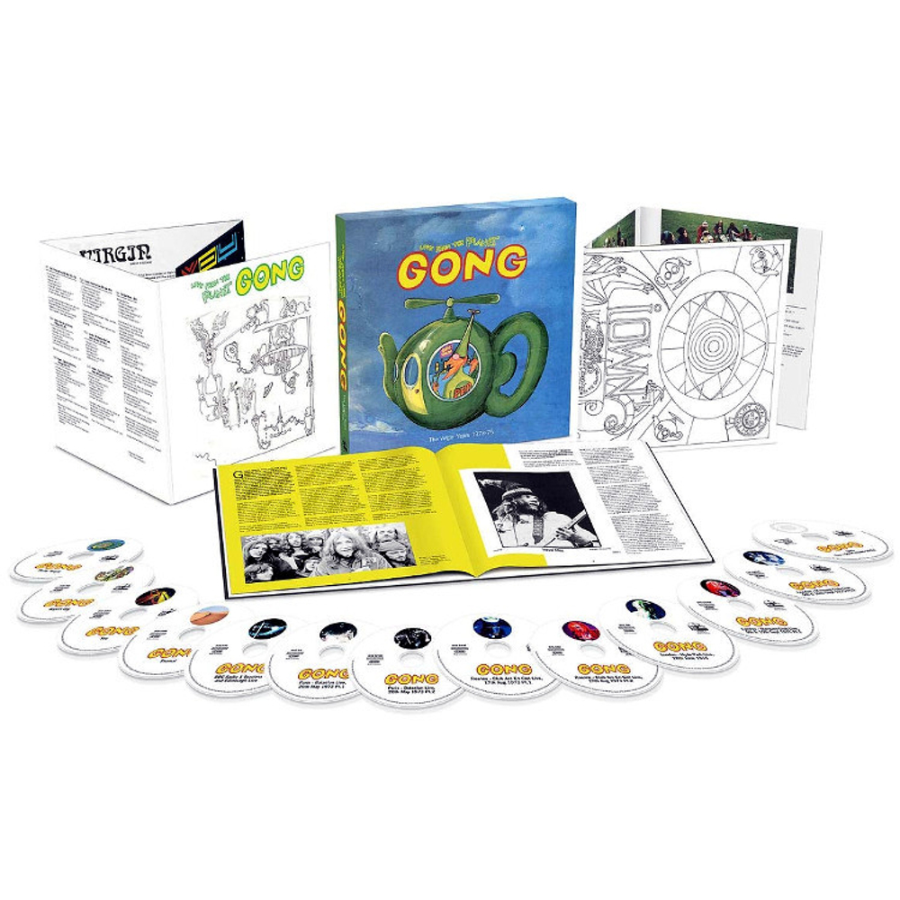Gong / Love From The Planet Gong (Limited Edition)(12CD+DVD Audio)