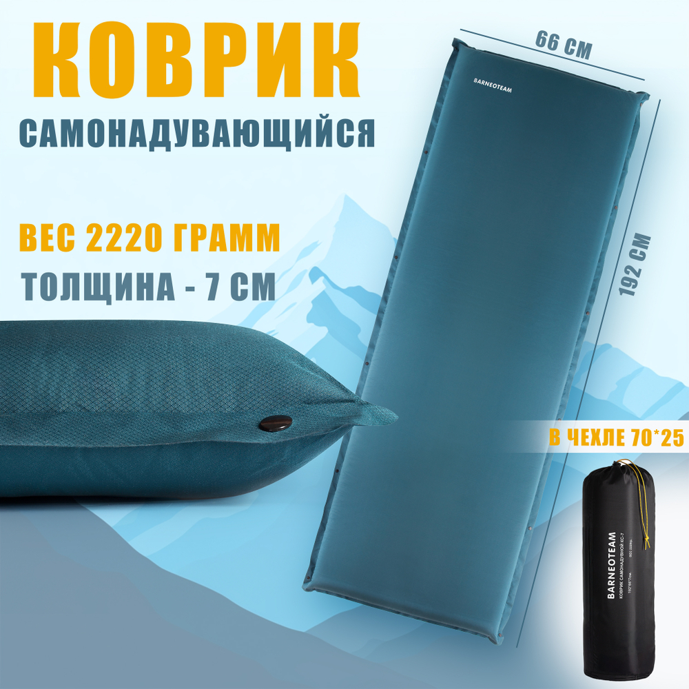 Коврик самонадувной 7см