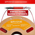 Пластик Hyper Speed TPU 1.75mm, 1KG Transparent Red (полупрозрачный красный)