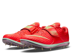 Шиповки для бега Nike High Jump Elite U Красный лайм