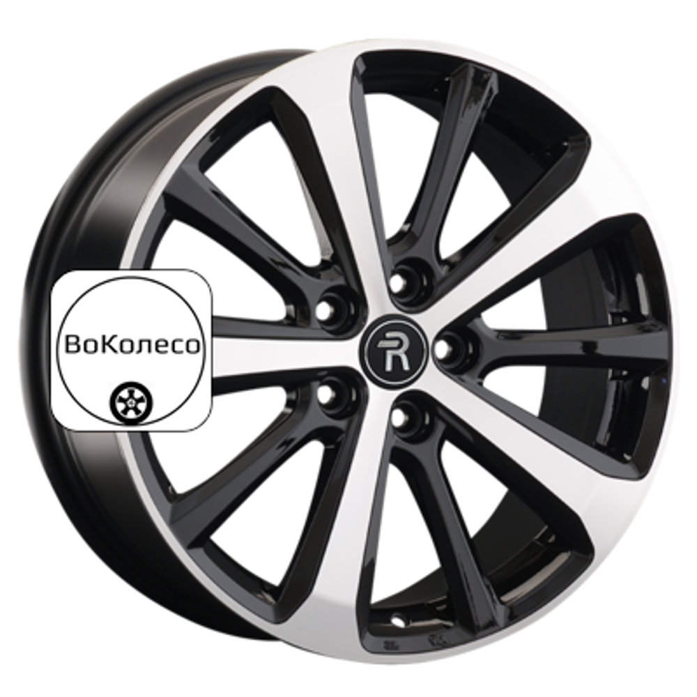 7,5x18/5x114,3 ET50,5 D67,1 KI233 BKF (конус, C570) Replay