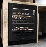 Встраиваемый под столешницу винный шкаф, ш. 60 см, черный Signature Kitchen Suite SKSUW2401G