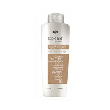 Lisap Шампунь для восстановления волос и придания блеска Top Care Repair Elixir Care Shampoo Lisap, 500 мл