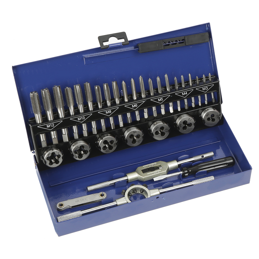 Набор метчиков и плашек 32 предмета Car-Tool CT-W032