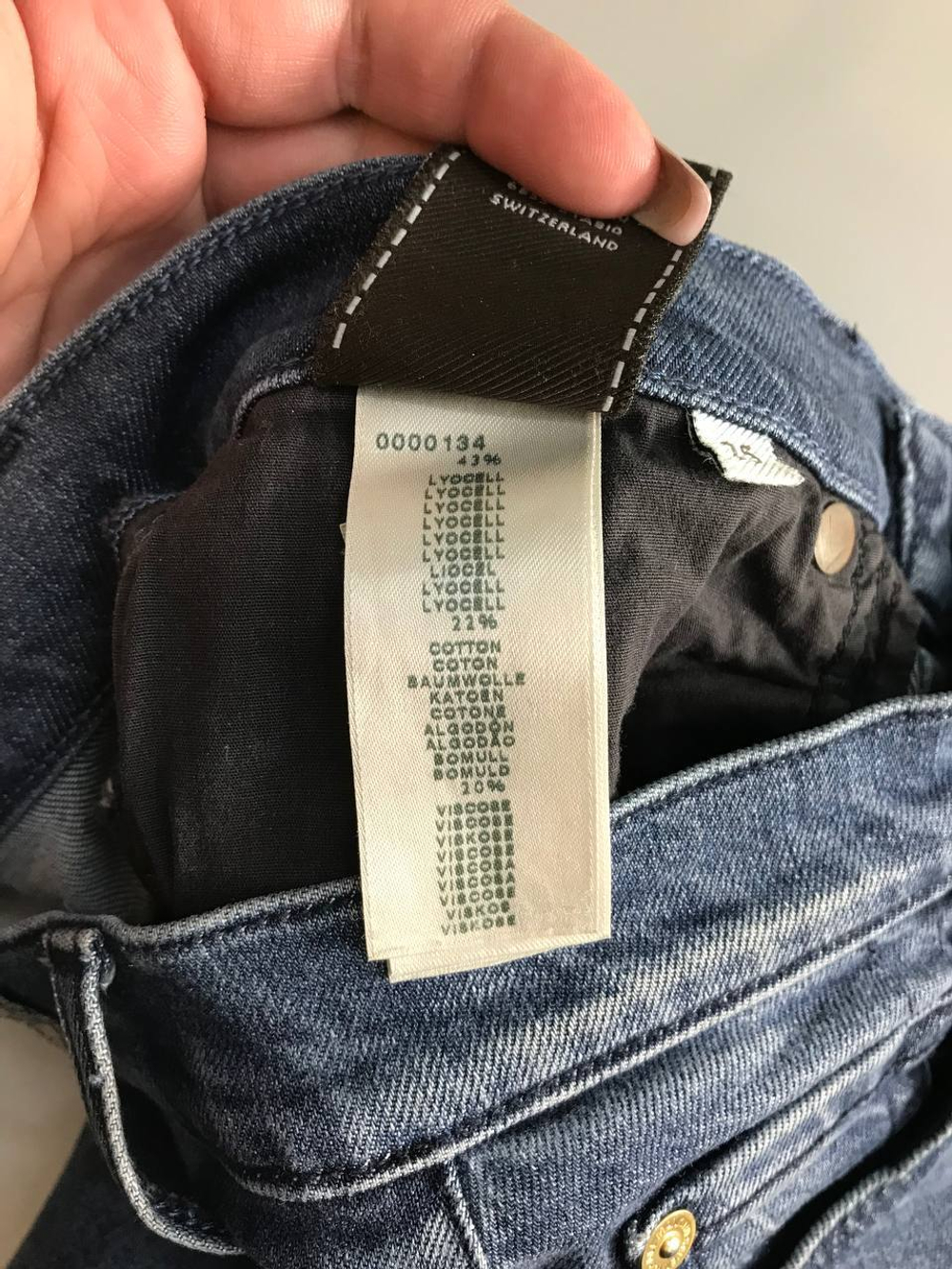 Джинсы 7 for all mankind модные, маркировка 25, визуально 40 размер