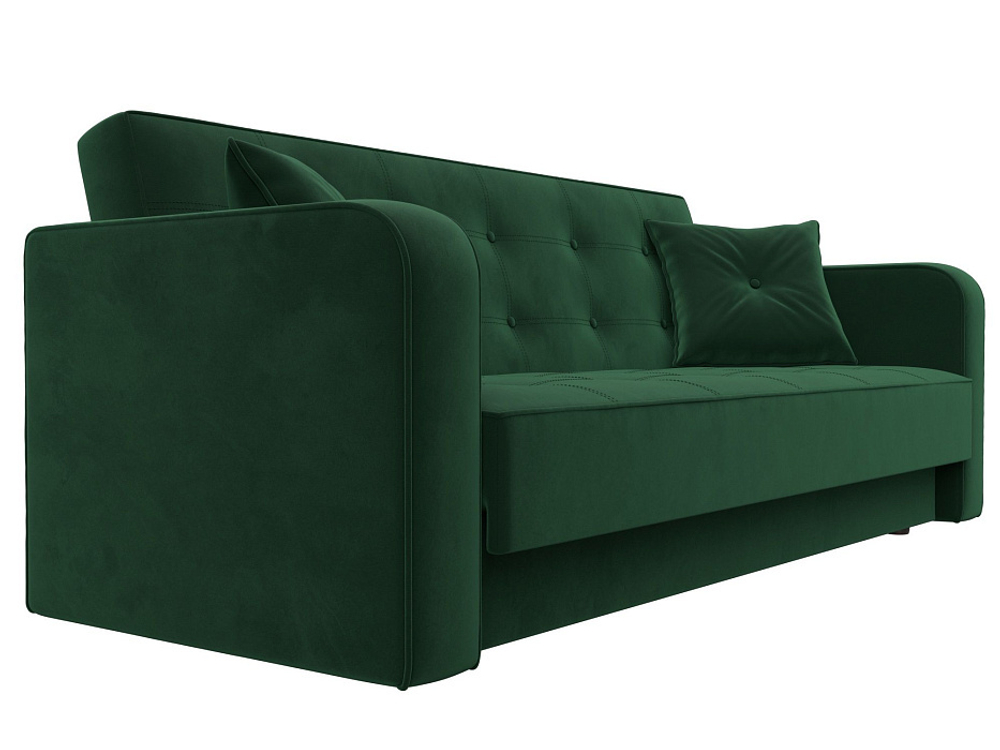 Диван-книжка Тур, Зеленый, Велюр, 121776