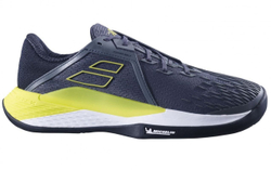 Теннисные кроссовки Babolat Propulse Fury 3 Clay Men - grey/aero - Blue Gray