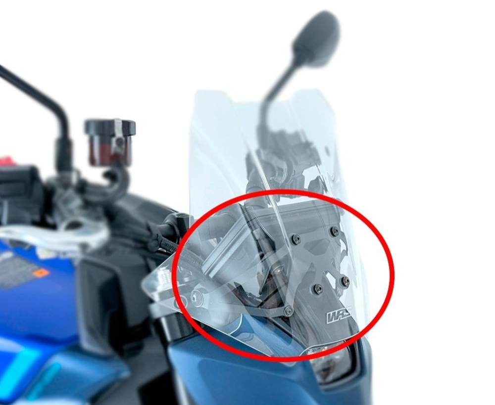 WRS Кронштейн крепления ветрового стекла Yamaha MT-09
