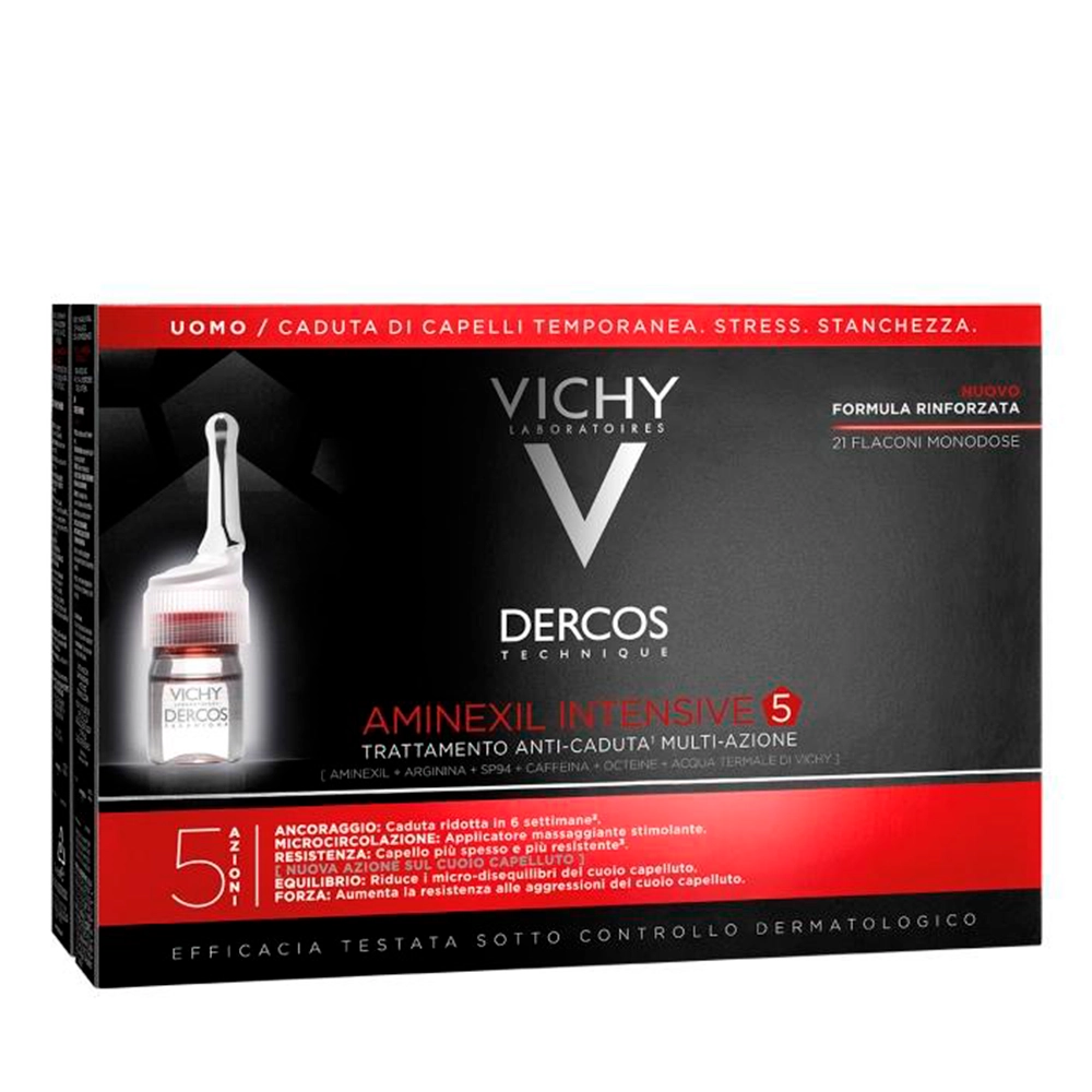 Средство против выпадения волос для мужчин / Dercos Aminexil 21 х 6 мл